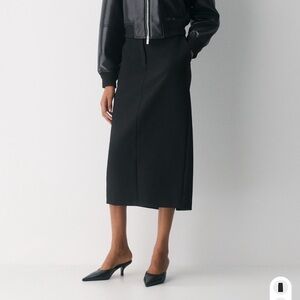 Aritzia Babton Chisel Maxi Skirt Size 4